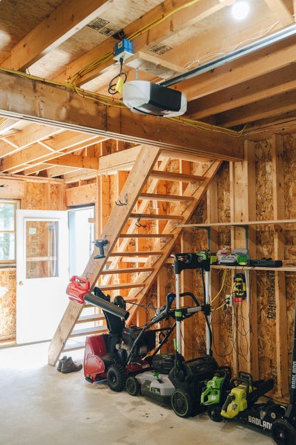 Garage stairs