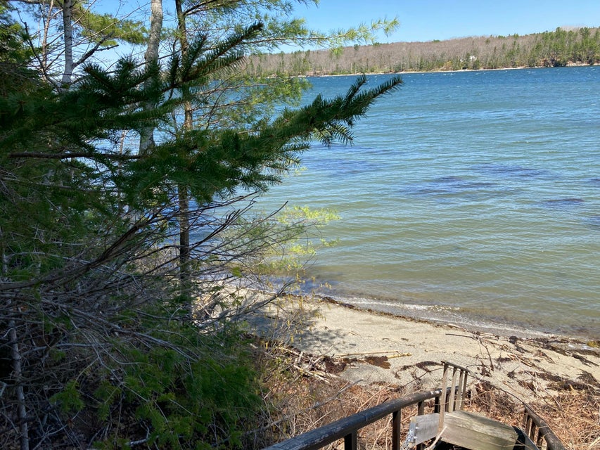 Steps to beautiful beach.