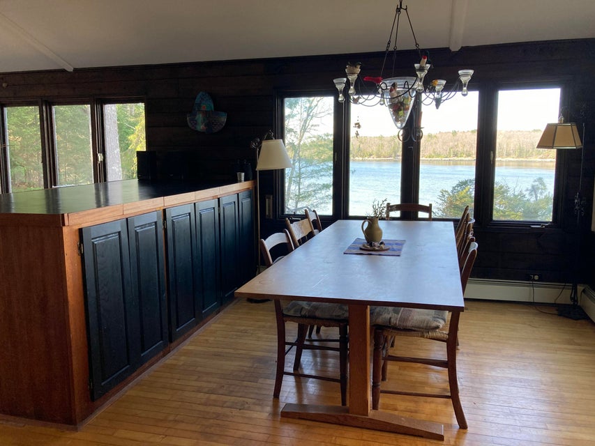 Dining room looking to bay.