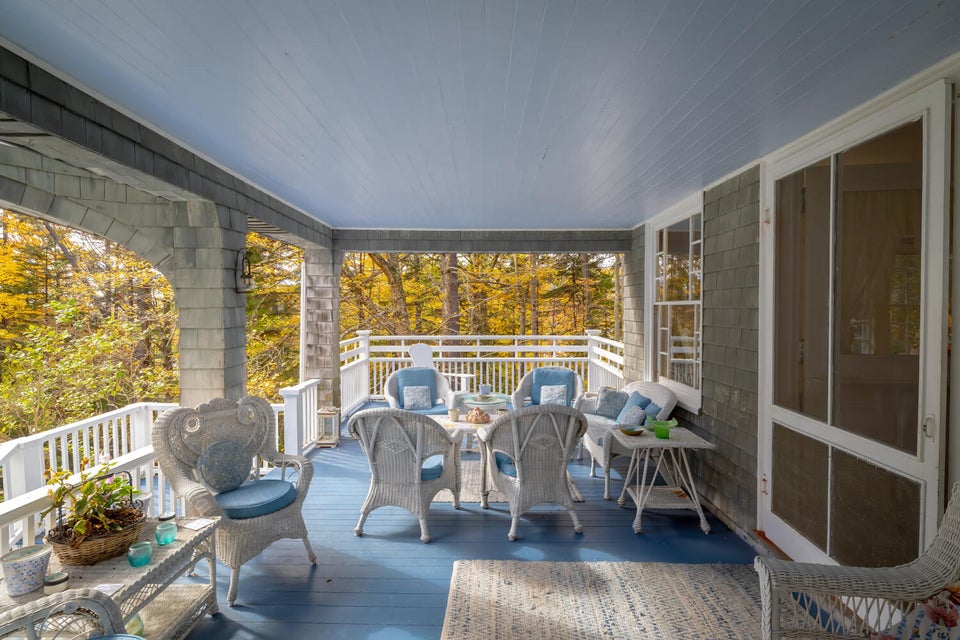 2- Back Porch-to west 2-3 Asticou Trai
